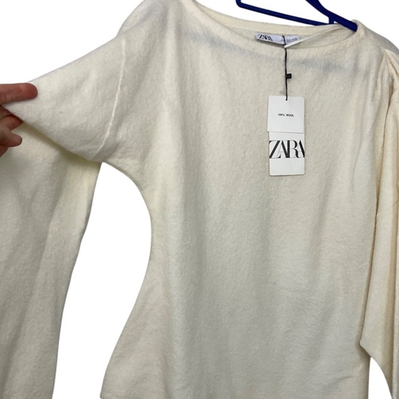 ZARA Wool Sweater NWT - Picture 2 of 7